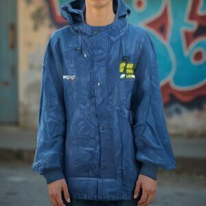 Frogg Toggs Vintage Style Windbreaker Men’s L Waterproof Gorpcore Rain Coat